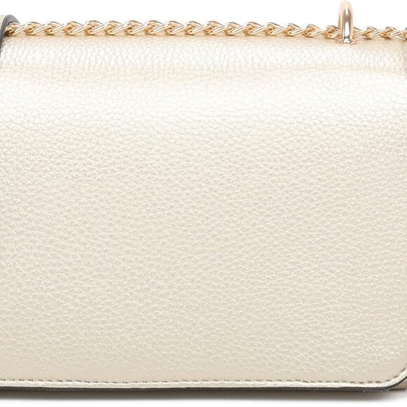 Square Shoulder Bags for Women Chain Strap Crossbody Bag Medium Leather Evening - Picture 7 of 8